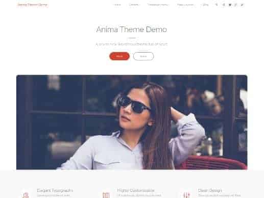Anima WordPress theme