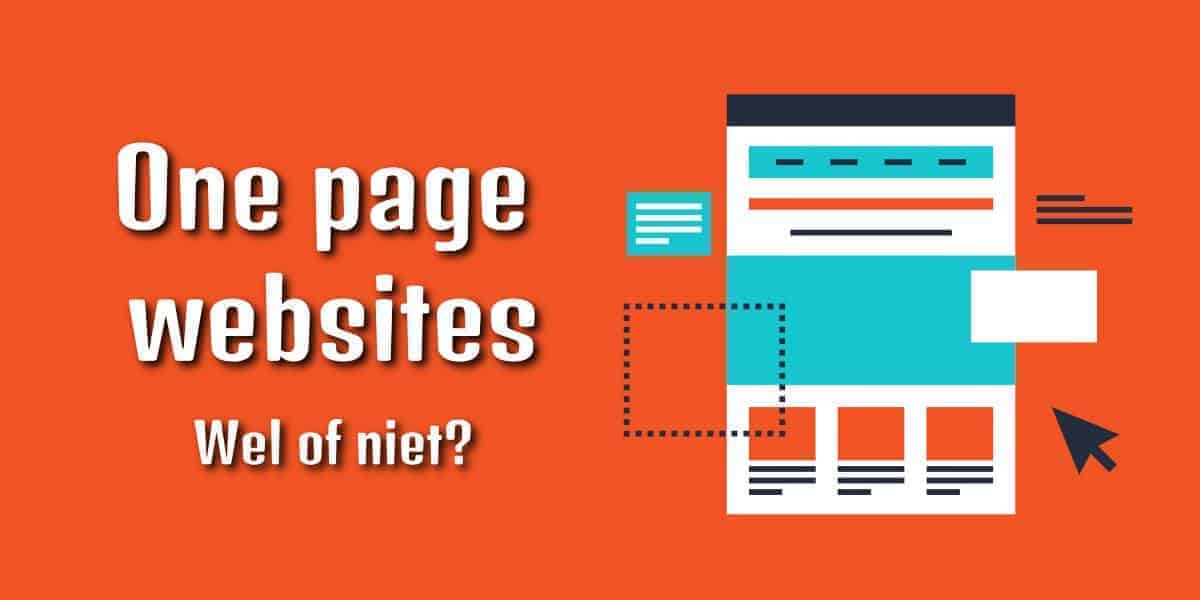 One page websites: wel of niet? 