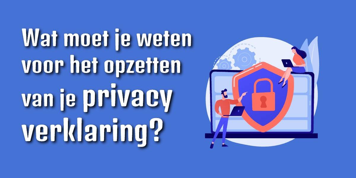 Privacyverklaring website of webshop