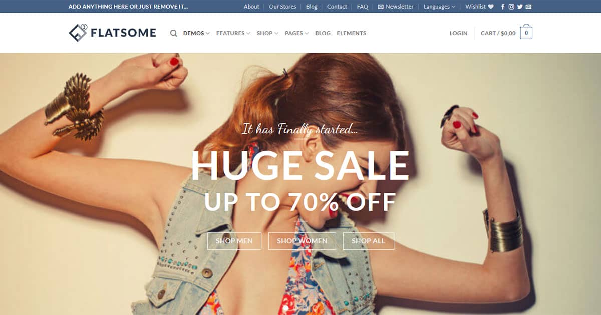 Flatsome WordPress theme