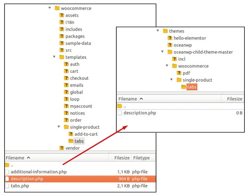 WooCommerce product tabs aanpassen